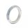 Fossil Ring mit blauen Zirkonia Gr.17