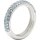 Fossil Ring mit blauen Zirkonia Gr.17
