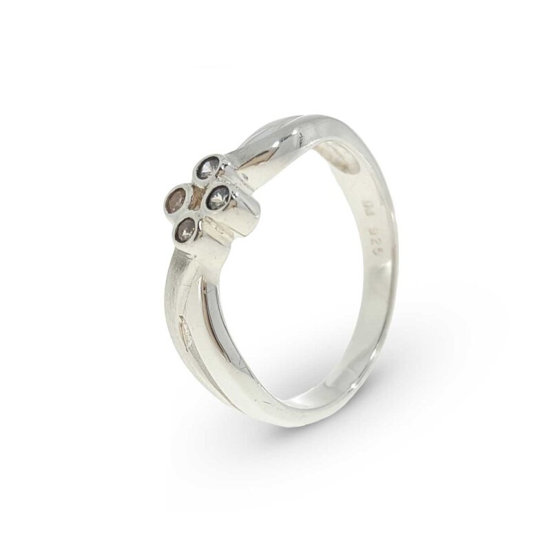 Damenring 925/- Zirkonia Gr. 58