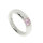 Silberring 925/- Silber mit pinken Zirkonia Gr. 56