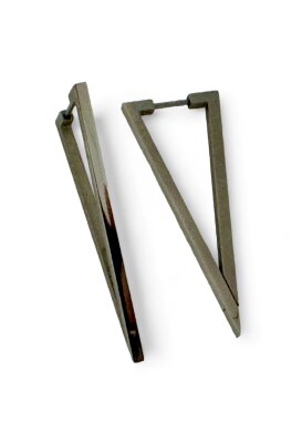 Titanfactory Creolen Dreieck 44 x 17 mm