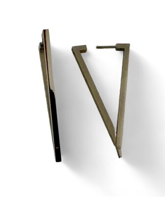 Titanfactory Creolen Dreieck 44 x 17 mm