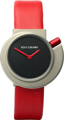 Rolf Cremer Spirale II 496905 Armbanduhr rot/schwarz