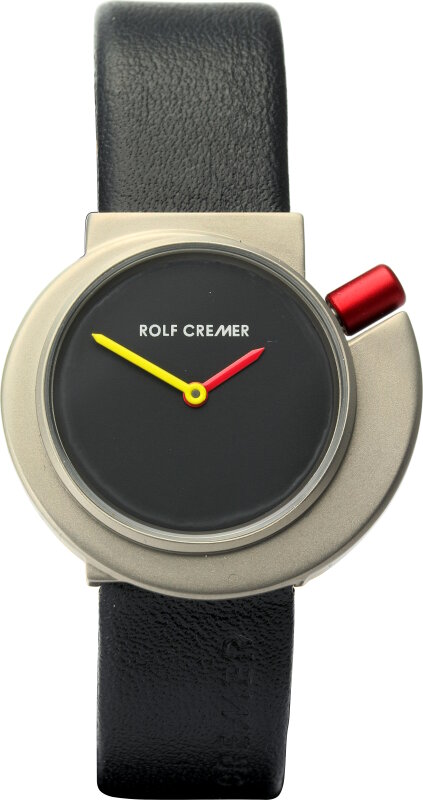 Rolf Cremer Spirale II 496903 Unisex Armbanduhr schwarz