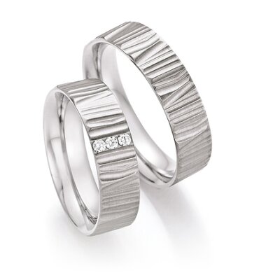 Collection Ruesch Partnerringe Titan Avantgarde...