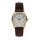 Adora Damenuhr Edelstahl Lederband AB6294 deutlich ablesbar