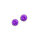 Ohrstecker Zirkonia amethystfarben 925/-Sterlingsilber 5 mm