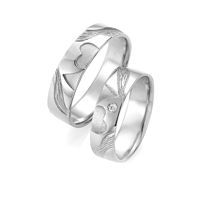 Collection Ruesch Partnerringe 925/- Sterlingsilber 66/510X