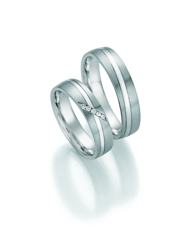 Collection Ruesch Partnerringe Silver Dreams Brilliant 55/300