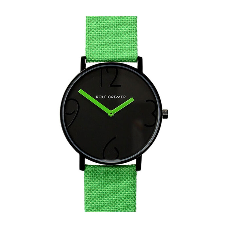 Rolf Cremer Flat44 504807 Unisex Armbanduhr Grün
