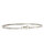 Silberarmband 925/- Sterlingsilber mit Zirkoniabesatz 18,5 cm