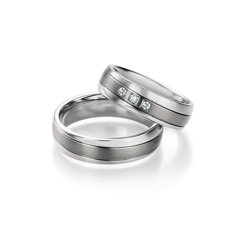 Collection Ruesch White Style Steel Titan Brillant