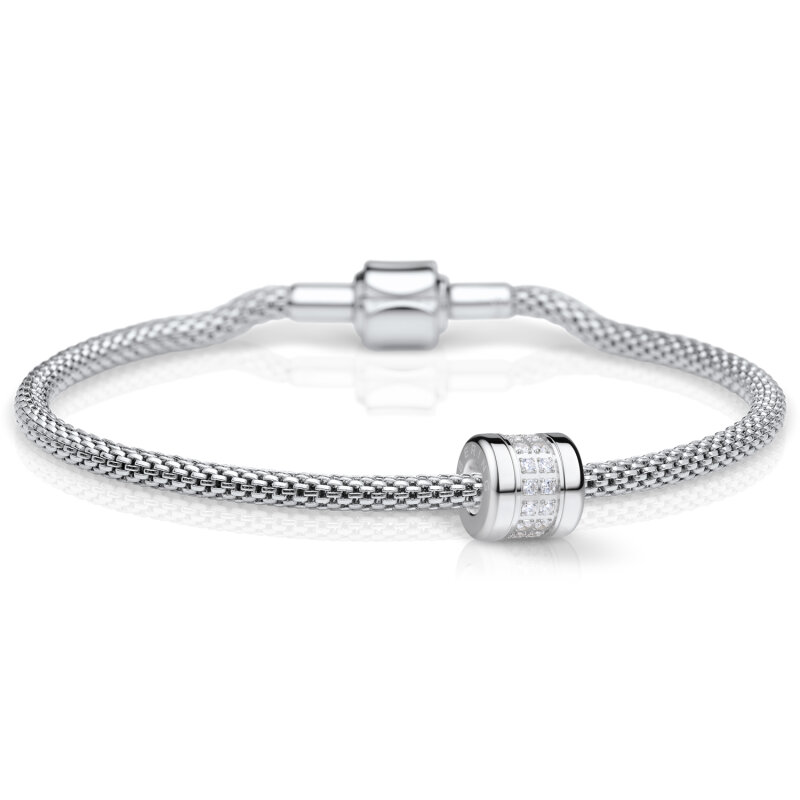 BERING Charm-Set silber 613-10-X0 + Love-2