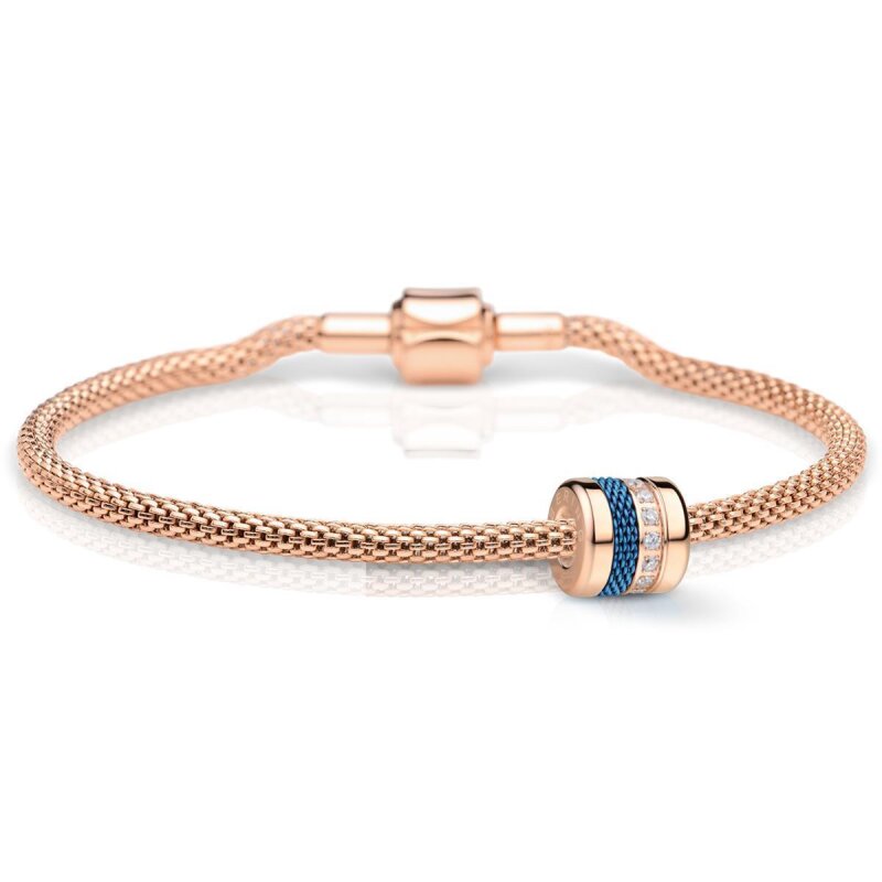 BERING Charm-Set IP roségold 613-30-X0 + Love-5