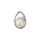 Kettenanhänger 925/- Sterlingsilber Zuchtperle 7 mm 9 x 14 mm