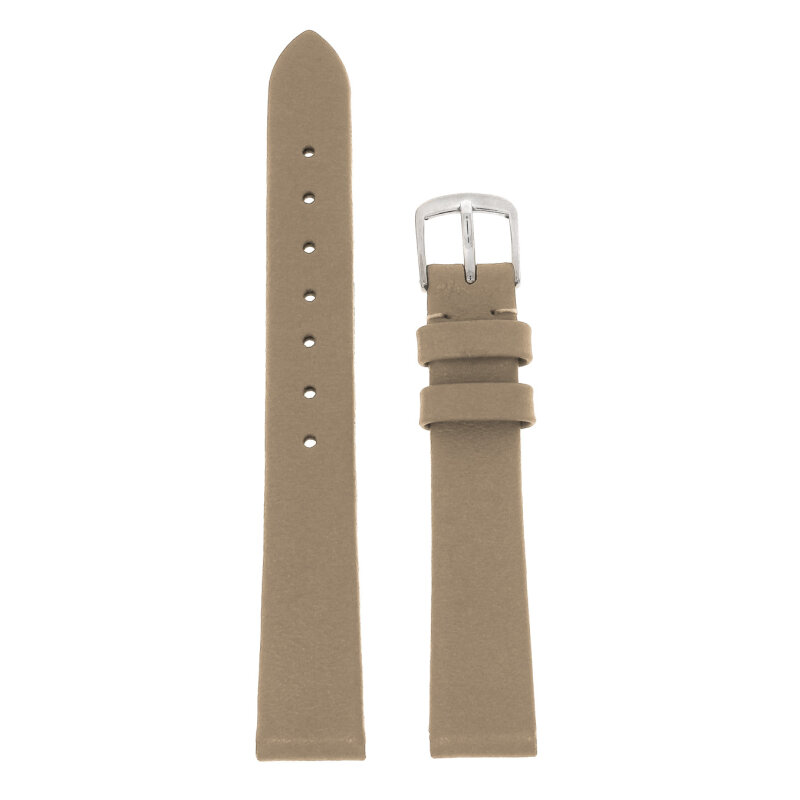 Uhrenlederband 18 mm Consul beige normal Länge