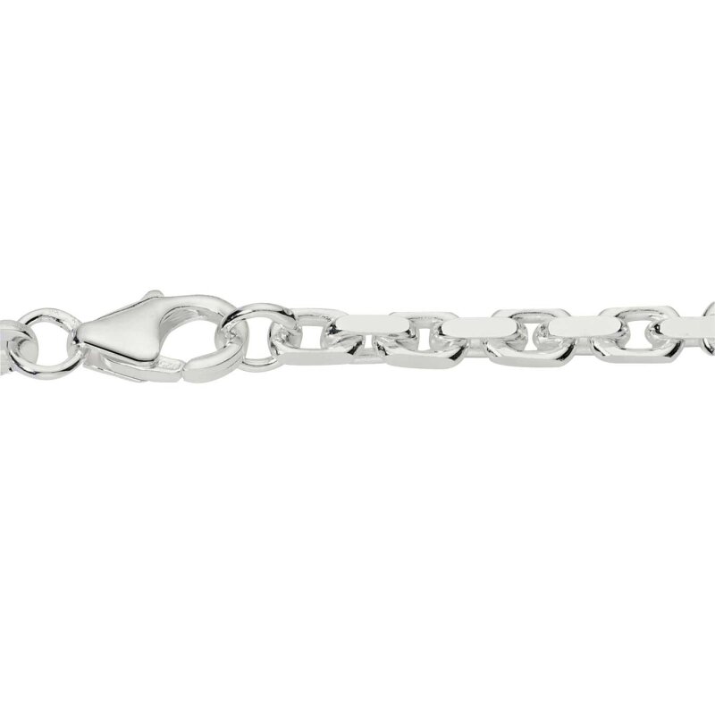 Ankerkette geschliffen 925/- Silber  50 cm 3,1 mm GA120