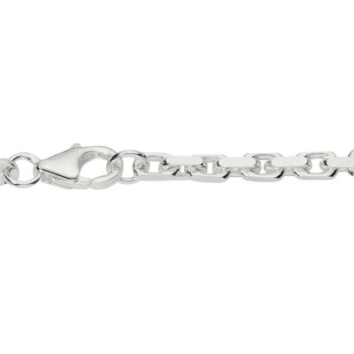 Ankerkette geschliffen 925/- Silber  50 cm 3,1 mm GA120