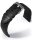 Uhrenarmband EUTec Waterproof schwarz 20 mm