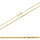 Flachpanzerkette 585/Gelbgold FP50 45 cm 17 mm