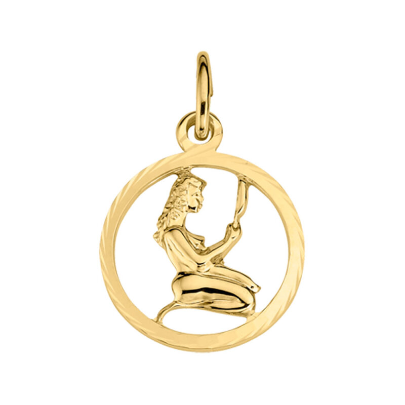 Sternzeichen Jungfrau 333/- Gelbgold 10 mm
