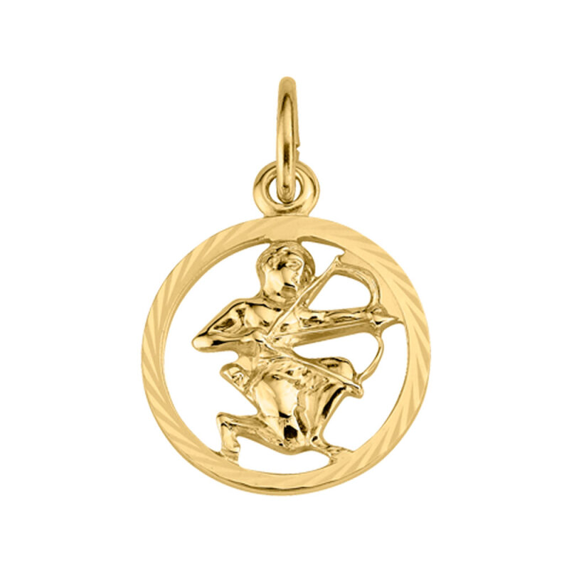 Sternzeichen Schütze 333/- Gelbgold 10 mm