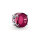 PANDORA Charm 799309C01 Fuchsia Oval Cabochon