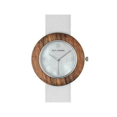 Rolf Cremer Armbanduhr 507110 Wood weiß