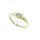 Solitärring Brillantring 585/- Gelbgold 0,23 ct wsi Gr. 56