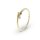 Goldring mit Diamant 585/- Gelbgold Gr. 55