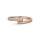PANDORA ROSE Ring 189491C01-56 Sparkling Overlapping