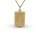 Sternzeichen Waage 333/- Gelbgold 18 x 12 mm