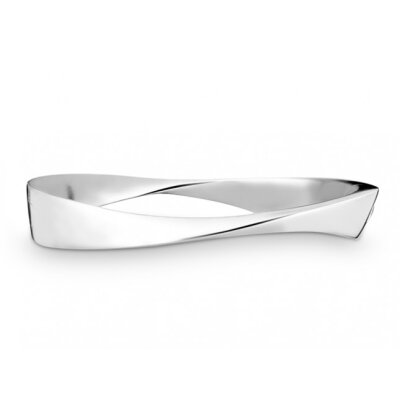 Quinn 925/- Silber Armreif mit Scharnier massiv poliert...