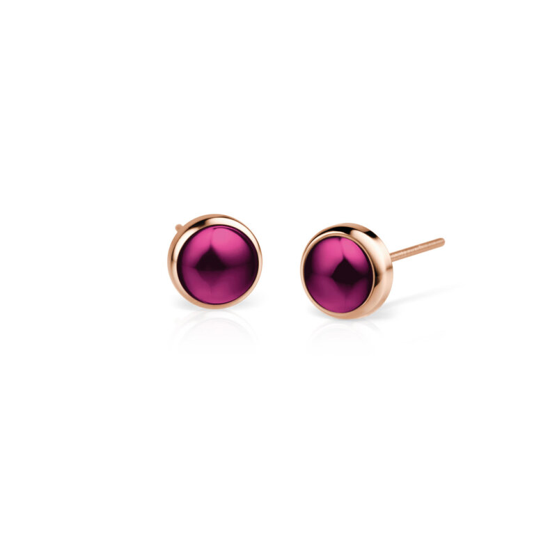 BERING Ohrstecker 701-310-05 roségold/puple
