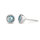 TeNo Ohrstecker Joy 593946 Aqua Blue