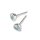 TeNo Ohrstecker Joy 593946 Aqua Blue