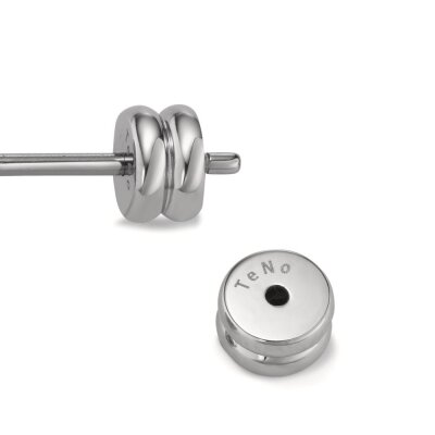 TeNo Ohrstecker Disc 592605 Ruby Red