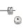 TeNo Ohrstecker Disc 592605 Ruby Red