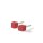 TeNo Ohrstecker Cube 592570 Ruby Red