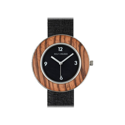 Rolf Cremer Armbanduhr Wood 507109 schwarz