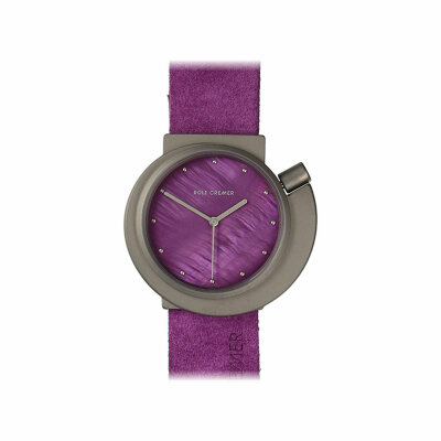 Rolf Cremer Spirale 492347 Unisex Armbanduhr purple