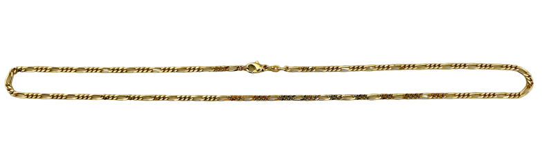 Figarokette 585/- Gelbgold 50 cm 2,8 mm breit
