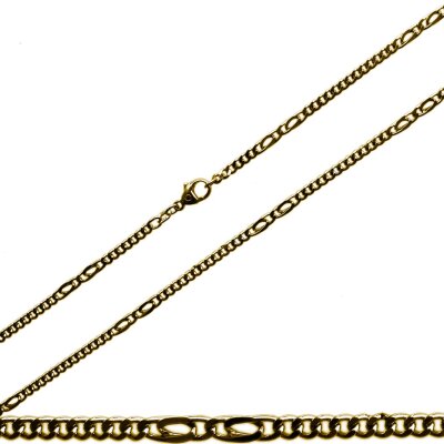 massive Goldkette 585/- Gelbgold 42 cm 2,5 mm stark