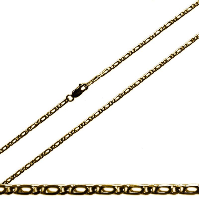 Fantasiekette 333/- Gelbgold 42 cm 2,8 mm massiv