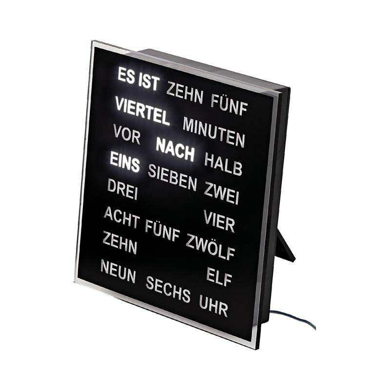AMS Tischuhr / Wanduhr 1232 LED