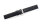 Uhrenlederband Technikleder-Naht schwarz 22/22 mm