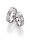 Collection Ruesch Partnerringe Silver Inspiration Brilliant 55/10090 + 55/10100