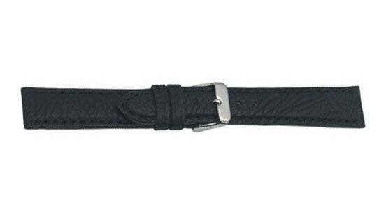 Uhrenlederband Camel Sport schwarz 18 mm wasserabweisend