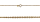Kordelkette 333 /- Gelbgold 60 cm im Verlauf