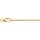 Collierkette 333/- gelbgold Schlange 1,2 mm 45 cm